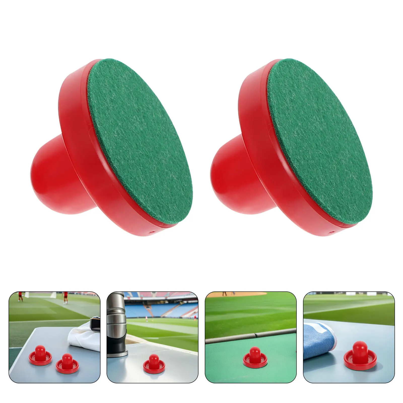 

1Set Ice Hockey Table Replacement Parts Kit Includes Mini Pucks Striker Air Hockey Paddle Set for Table Game