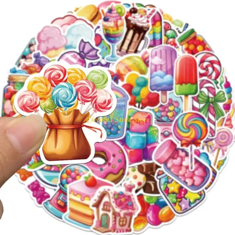 A3PC 50 Sheet Multipurpose Removable Stickers Decoration For Laptops Skateboards Refrigerators Car Laptop Guitar Water Bottle