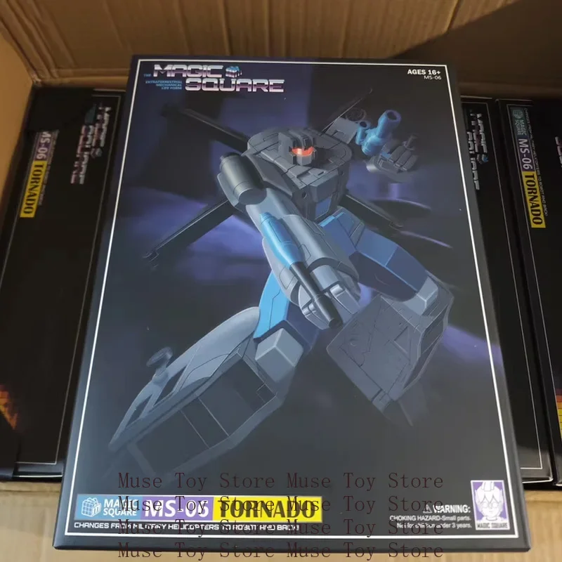 SOON Transformation Magic Square MS-TOYS MS-06 MS06 Vortex Tornado 액션 피규어 로봇 재고 있음