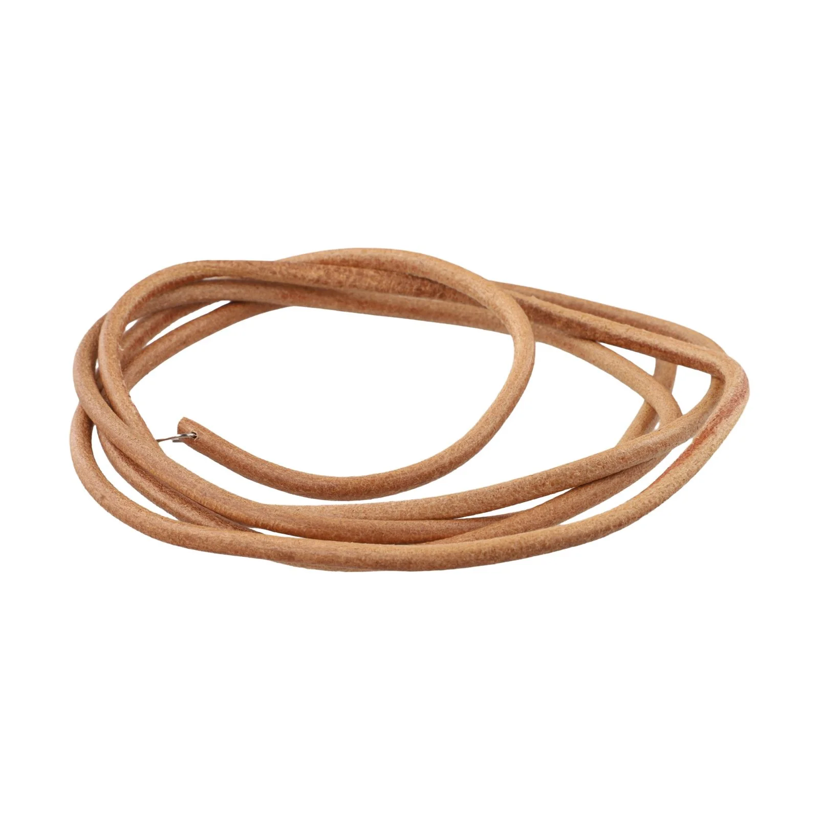 Sewing machine drive belt for older foot operated machines compatible with Butterfly Trapeze and Bee cowhide leather