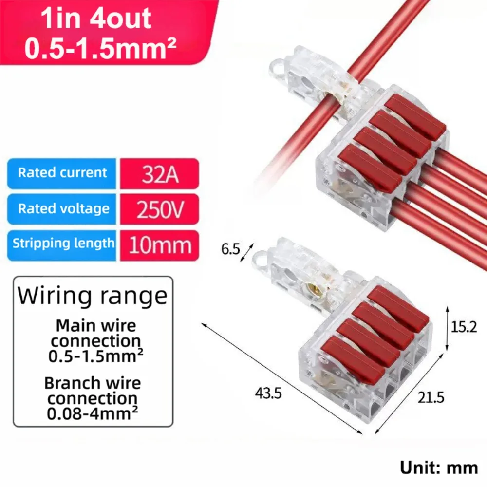 Variant: 1in 4out 0.5-1.5mm2