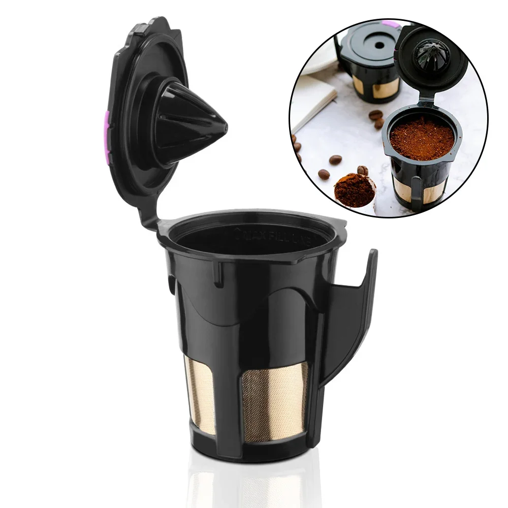 For Keurig 2.0 K-CUP Refillable Filter Cup Coffee Capsule Cup Reusable Capsules For Coffee Machine Coffee Tools