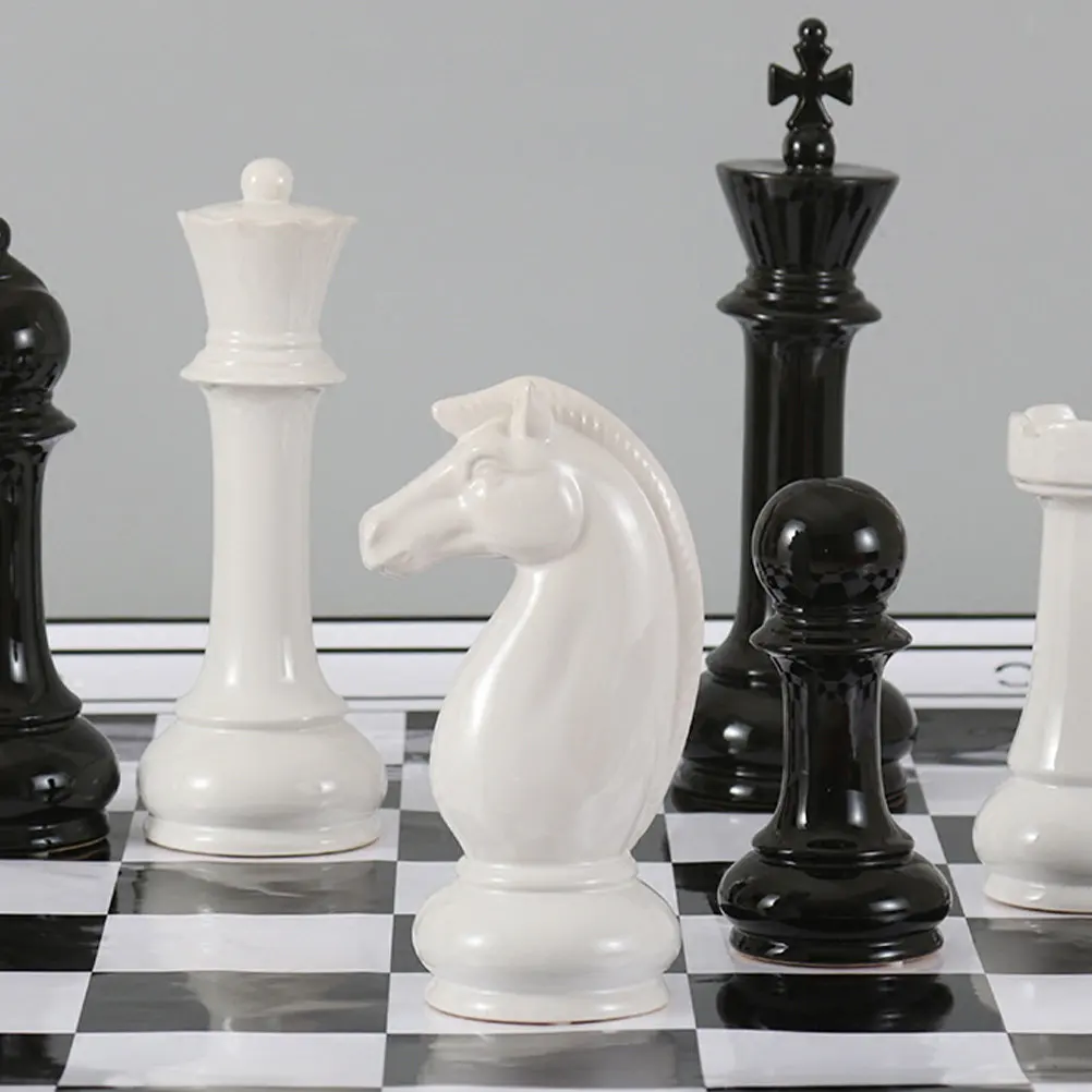 6pcs-international-chess-decoration-black-ceramic-adornment-office-bedroom-living-room-classic-household-chess-decor-ornament