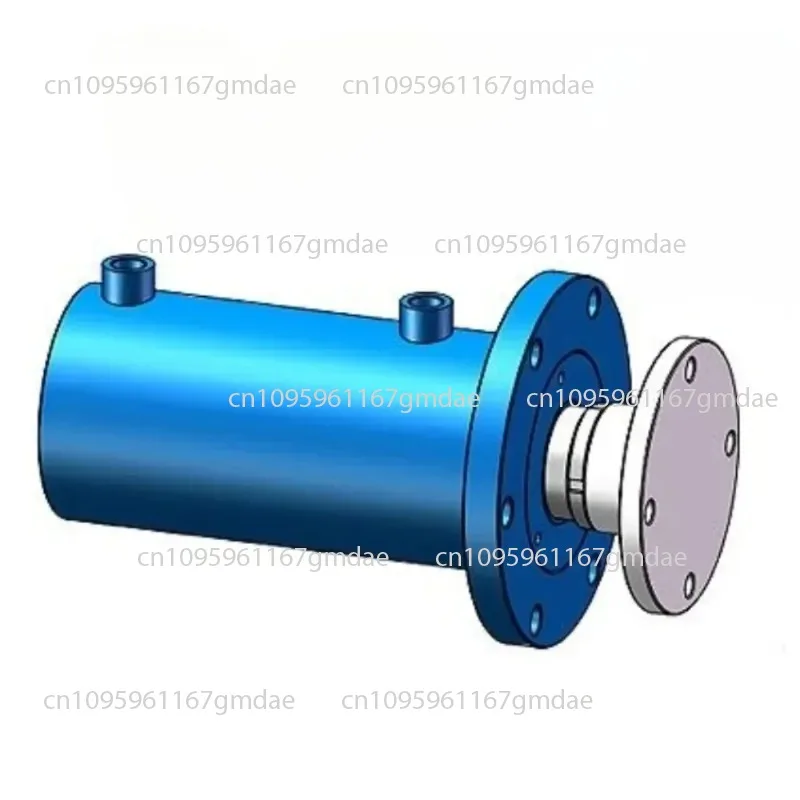 الشفاه العلوية والسفلية أسطوانة هيدروليكية 100 أسطوانة قطر 72 محور 16MPA ثنائي الاتجاه عالي التحمل 10 طن كهربائي #3
