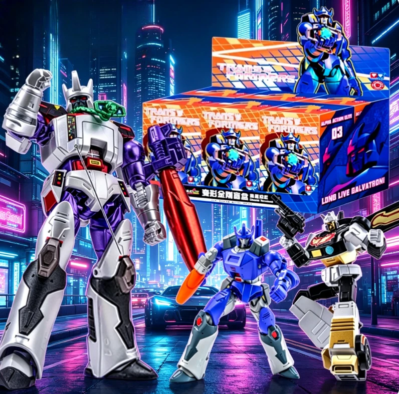 Popular Official AULDEY Toy Transform Figure  AEE  Vol.3 Model Highly Galvatron Hot Rod Collection Figure  Anime Fans Collection