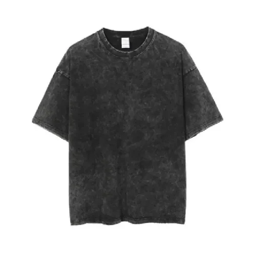 Imagen 2 del producto Camiseta lavada de estilo Retro con estampado Retro de Pantera Rosa para mujer, camiseta divertida y versátil de tendencia urbana Retro