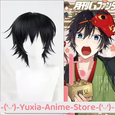 Horimiya Hori Kyoko &amp; Miyamura Izumi Cosplay Wig Kimono Anime Game Roleplay Party Costume Prop Synthetic Hair Heat Resistant
