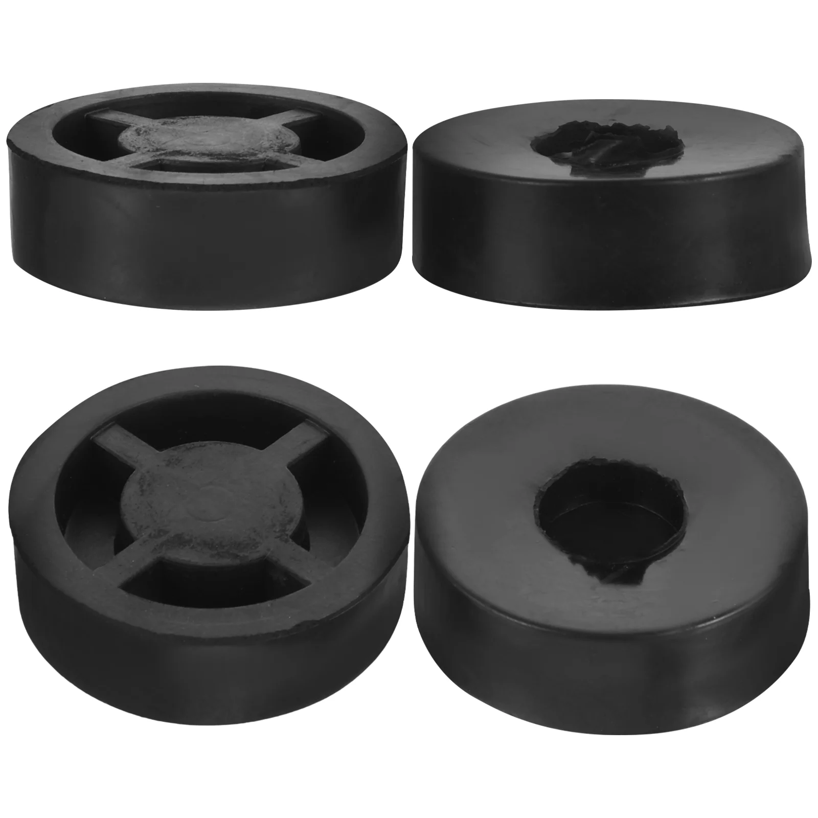 

4 Pcs Audio Floor Mat Isolation Feet for Subwoofer Speaker Vibration Absorber Fall to The Ground Pad Rubber Spikes Pads