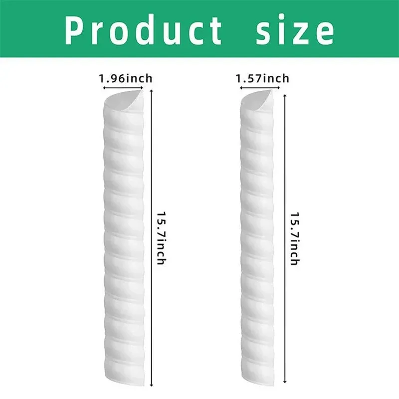 2026  high-quality tree bark protector cover, plastic material anti squirrel mouse insect,garden trunk guard for young plant