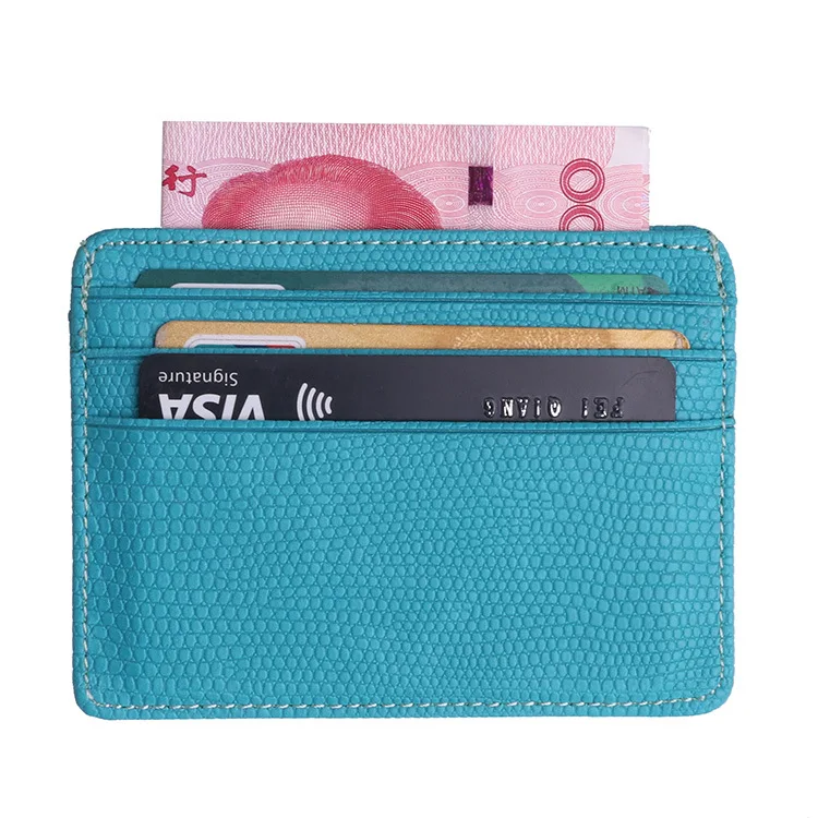 

Genuine Leather Card Holder Slim Business Card Id Holder Credit Card Case Thin Small Wallet For Men Cardholder