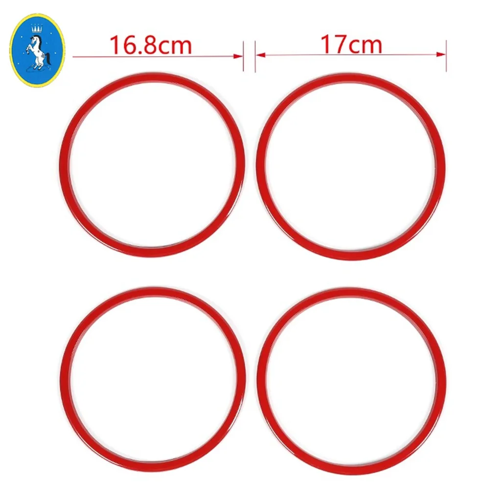 

Carbon Fiber Auot Door Speaker Stereo Audio Sound Loudspeaker Cover Trim Accessories For Great Wall GWM WEY TANK 300 2022 2023