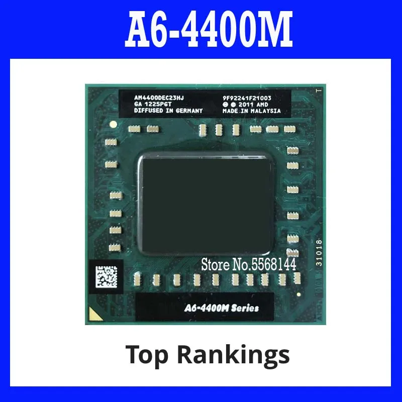 40%off AMD A6-Series A6-4400M A6 4400M 2.7 GHz Dual-Core Dual-Thread CPU Processor AM4400DEC23HJ Socket FS1