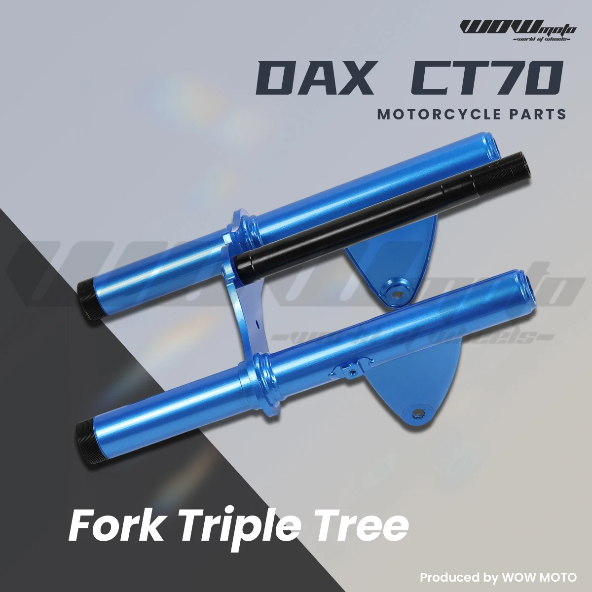 Mini Moto Fork Triple Tree Assembly For MONKEY Z50 &DAX CT70 ST70 | K0 Style Top Triple Clamp | Motorcycle Steering Parts