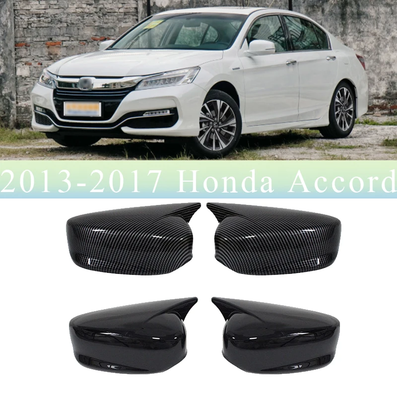 

For Honda accord 2013-2017 Car Sticker Rearview Side Mirror Cover Wing Cap