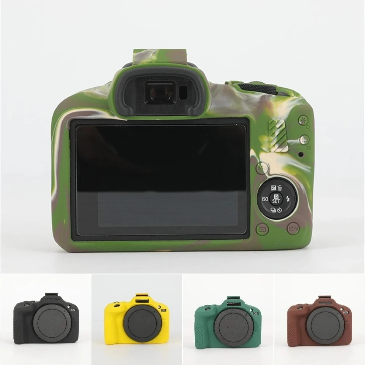 

For Canon EOS R10 R50 R100 – Shockproof Case + Free Screen Protector