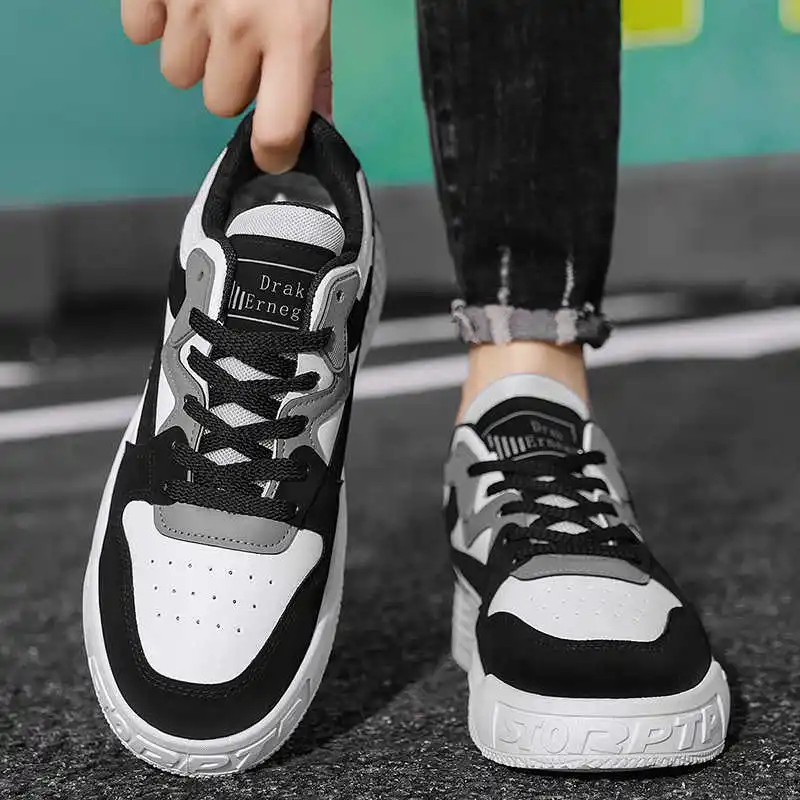 

Ete Thick Bottom Elderly Sneakers Walking Men's White Moccasins Yellow Shoes For Men Sport Super Deals Flatas Sapatilla