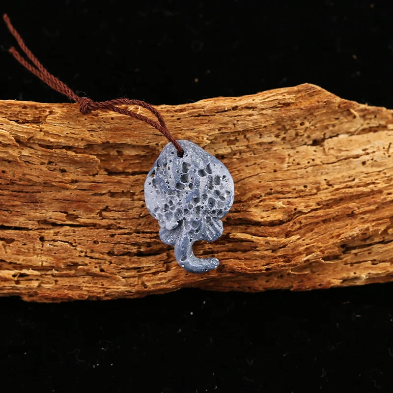 B&F Blue Coral Earring Beads for Jewelry Making, Handmade Natural stones beads, Stones for jewelry Making Supplies