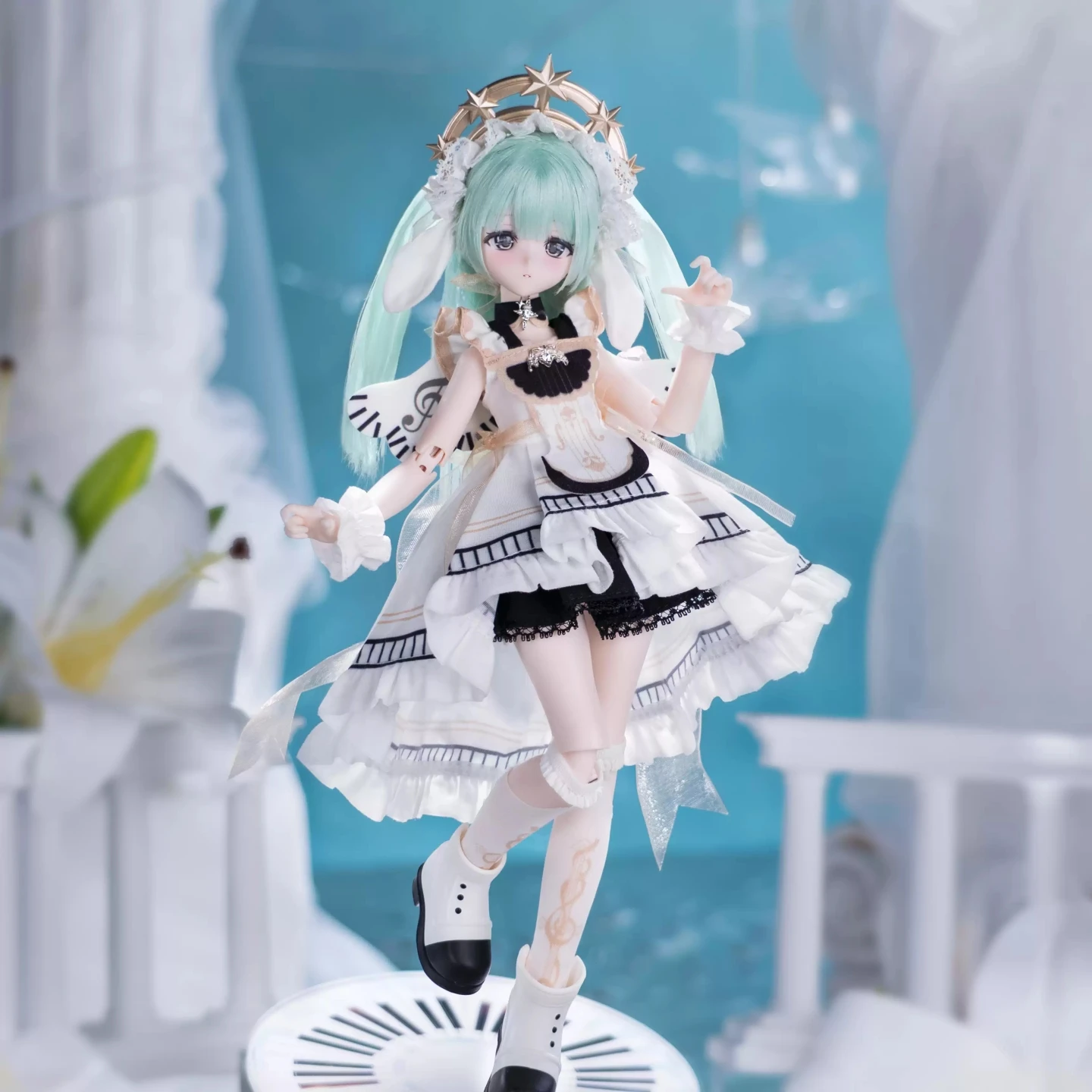 Genuine Bonnie Symphony Series Special 1/6 Action Figure Bjd Blind Box Hair Transplant Doll Model Decoration Collect Toy Gift view 6