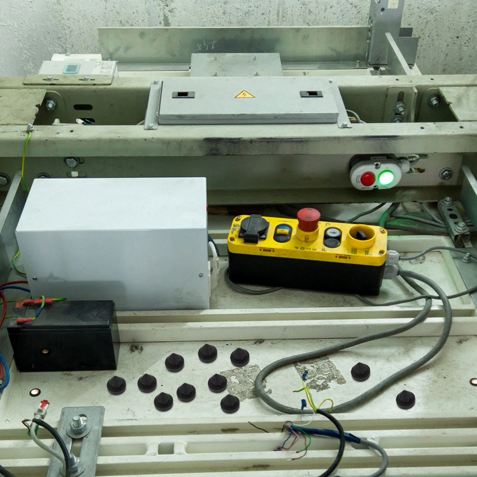 20 قطعة المضادة للتصادم مسمار المطاط مصدات لأبواب المصعد حامي الباب امتصاص الصدمات الصوت الملطف جدار الحرس الباب #5