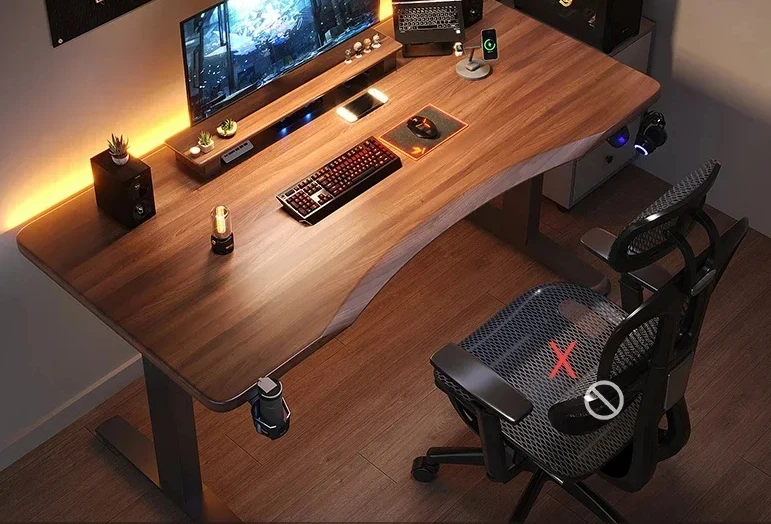 Electric Workbench Computer Desks Lifting And Lowering Household Esports Computer Desks Escritorio Gamer Work Furniture