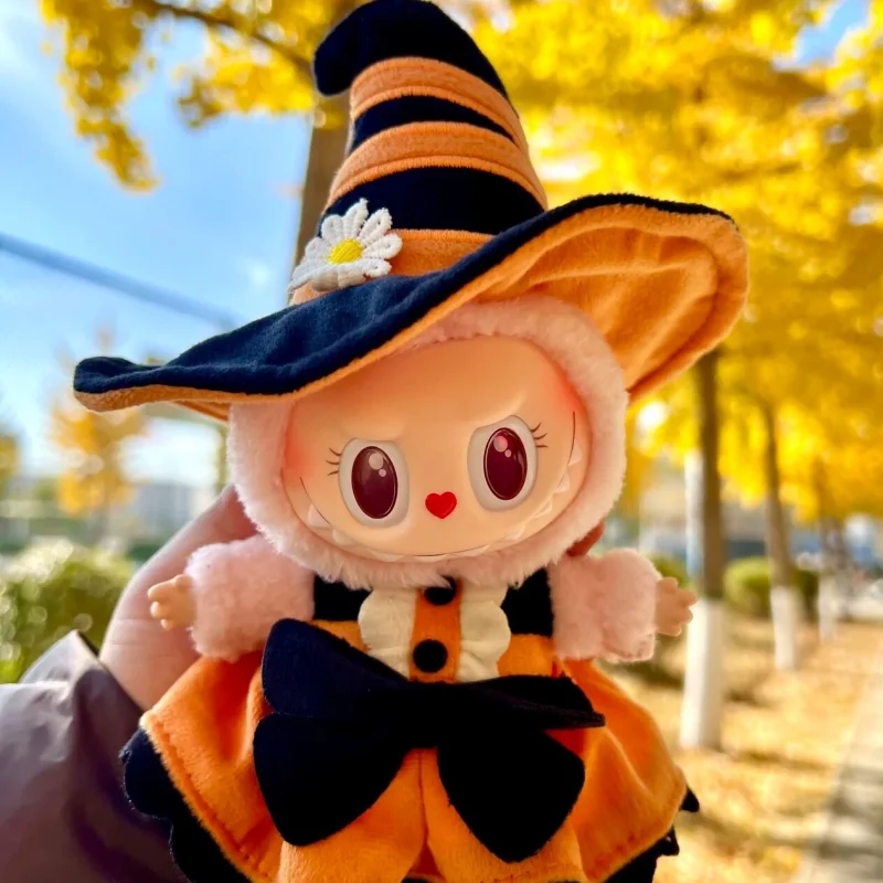 Genuine Mokoko Happy Halloween Party Series Magic Of Pumpkin Vinyl Pendent Keychain Kawaii Toys Collection Halloween Gift