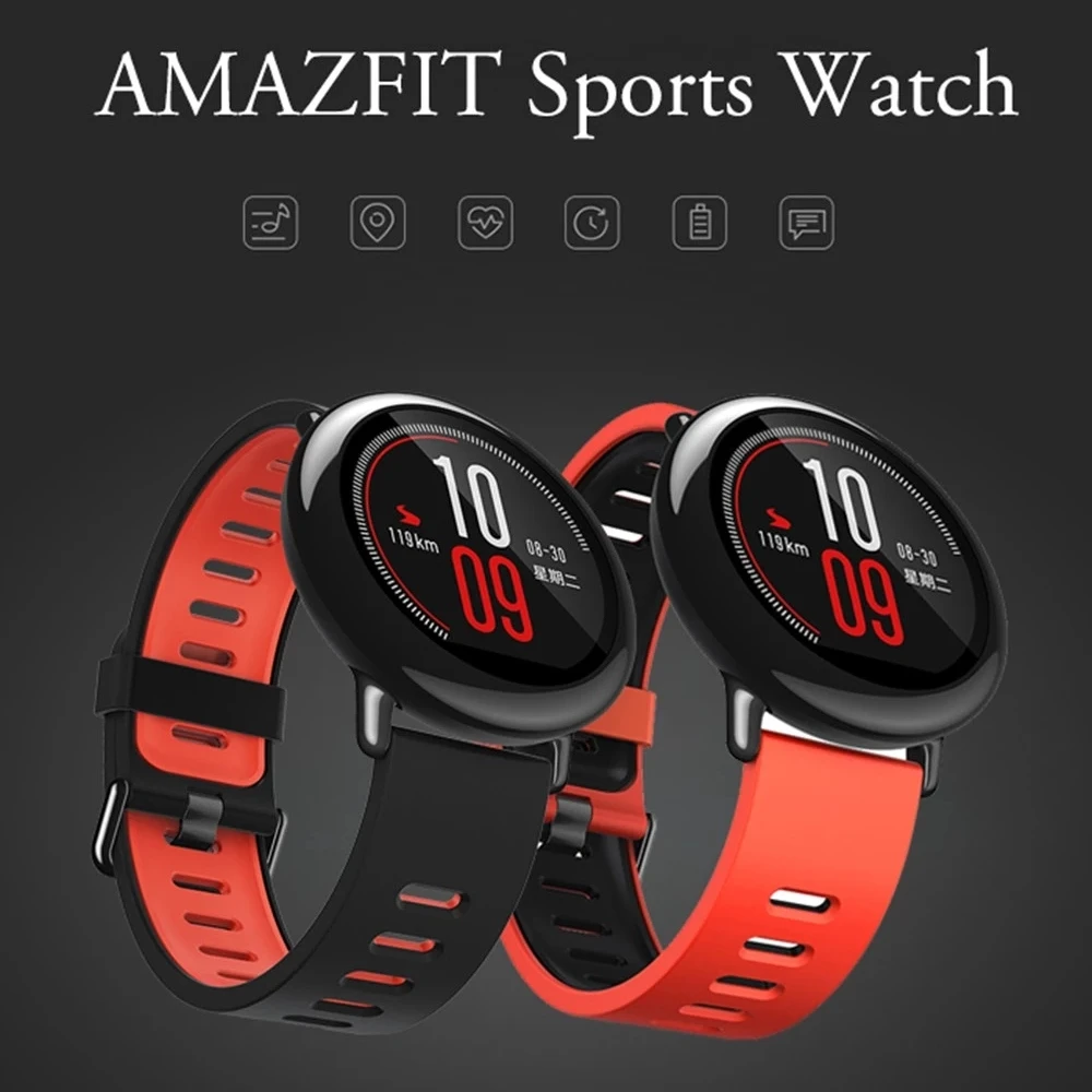 Original Amazfit Pace Men\'s Smart Watch Sportwatch Global Firmware with English Language Stock Bluetooth Watch GPS 95New Watches