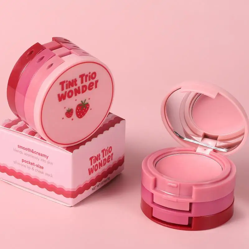 Blush pour les joues, blush pour visage, couvrance couvrante, maquillage crémeux, contour naturel et surligneur, putty