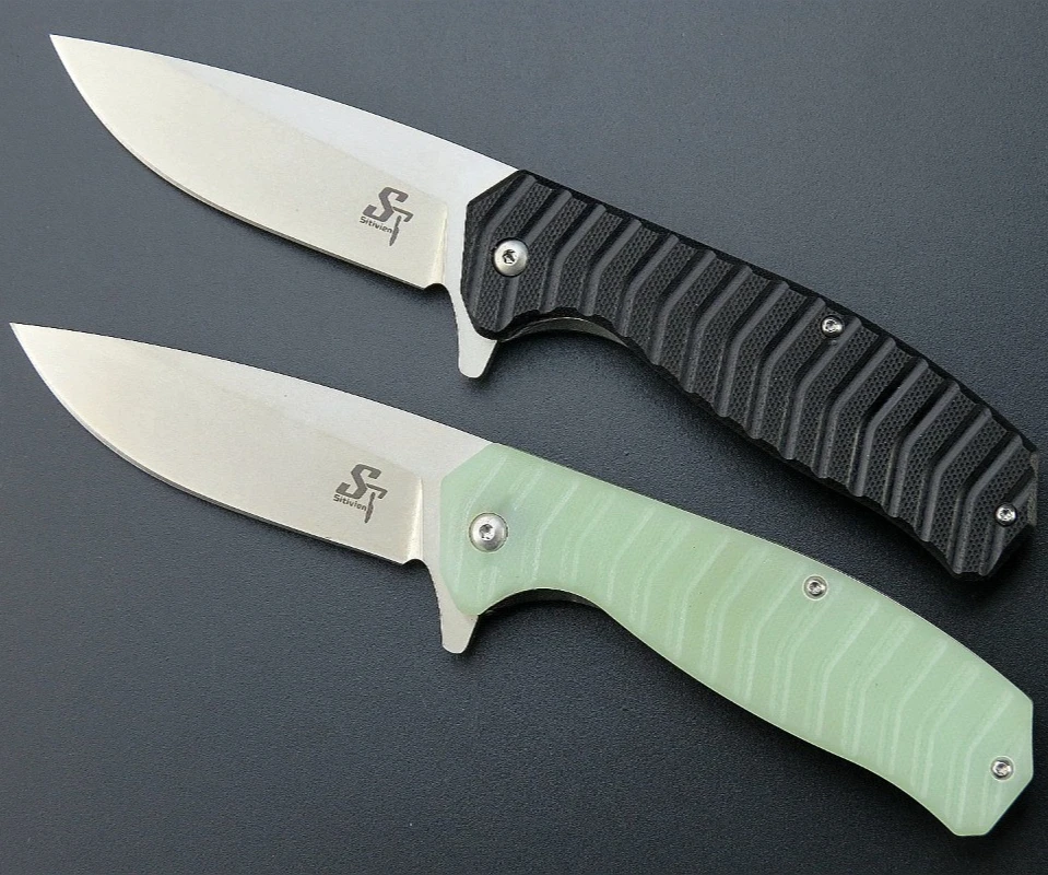 

Sitivien 114, складной карманный нож для выживания на открытом воздухе, тактический охотничий нож с лезвием D2, портативные универсальные ножи для фруктов, инструменты EDC