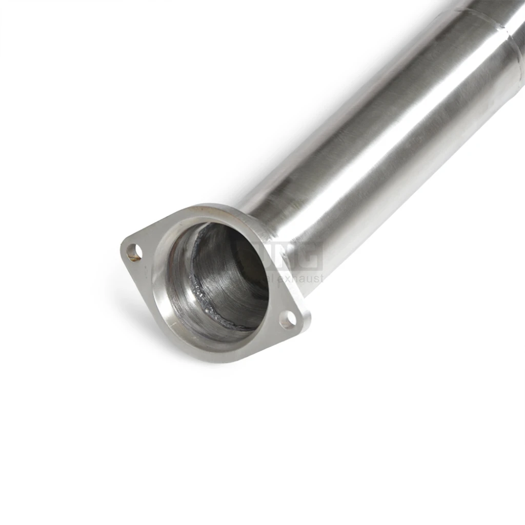 Performance Exhaust Pipe With Long Strip Resonator Stainless Steel For BMW M3 M4 G80 G82 G81 M3 Touring 3.0T 2020-2026