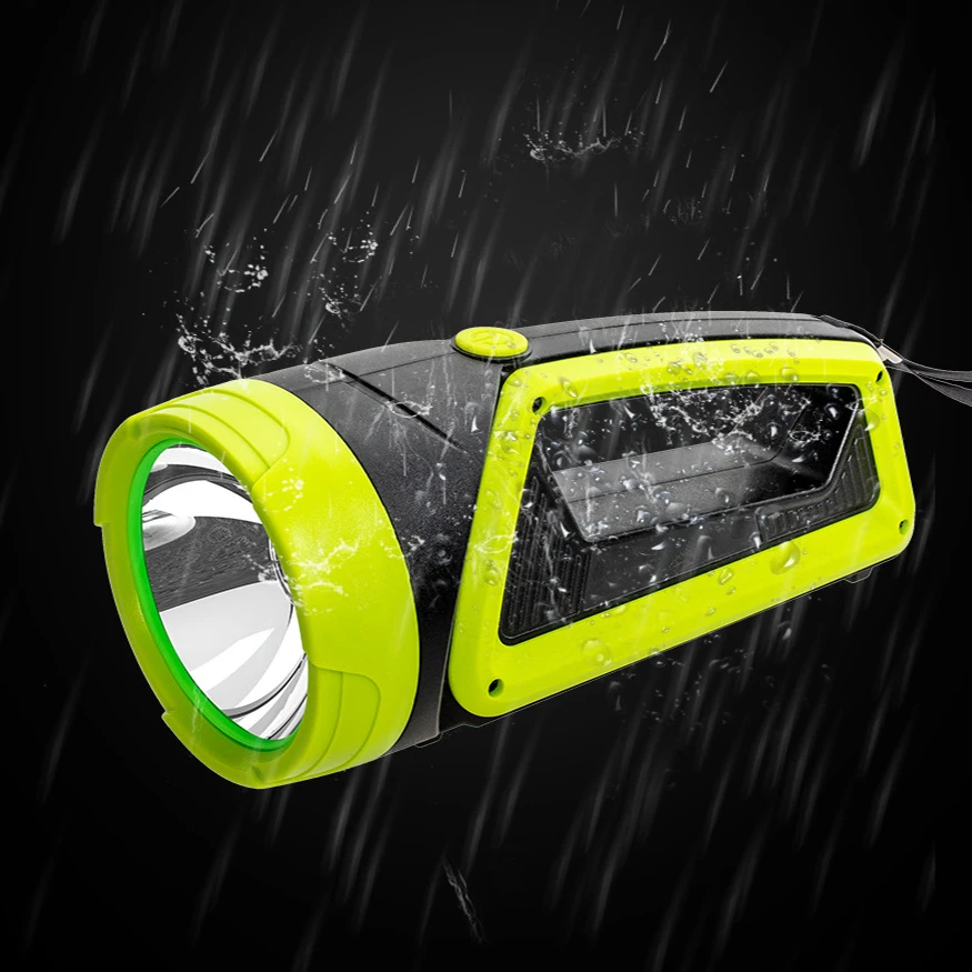 Powerful LED Flashlight Super Bright Portable COB Handlamp Waterproof Outdoor Camping Searchlight Rechargeable Handheld Torch