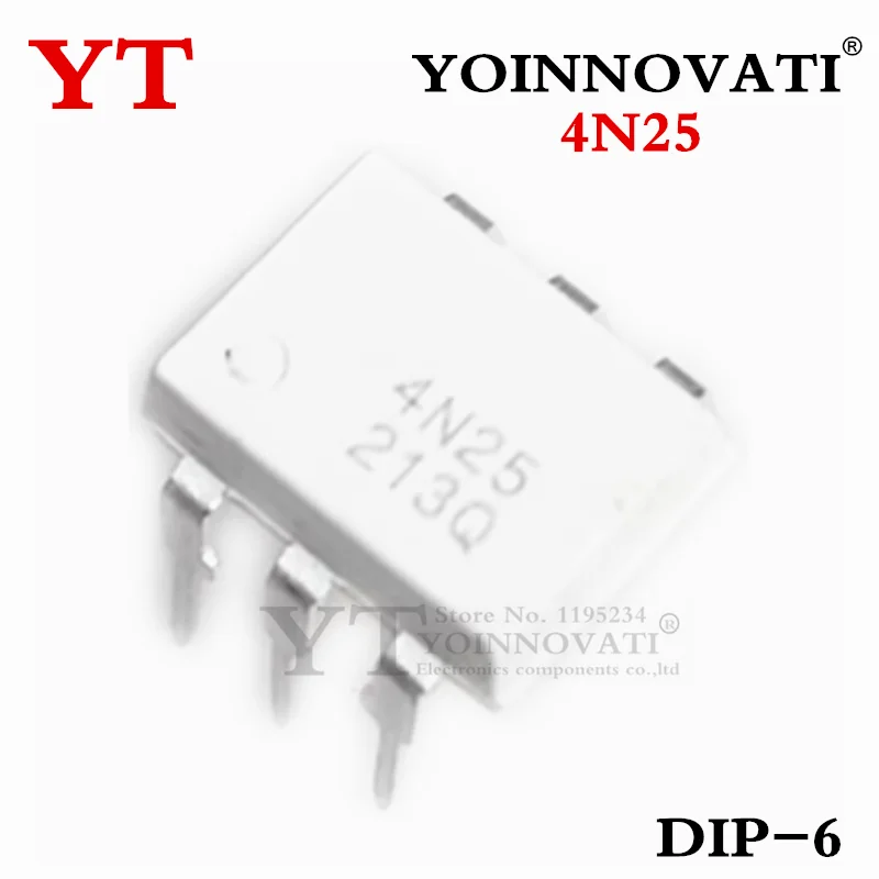 100 Uds. 4N25 4N26 4N27 4N28 4N29 DIP-6 IC