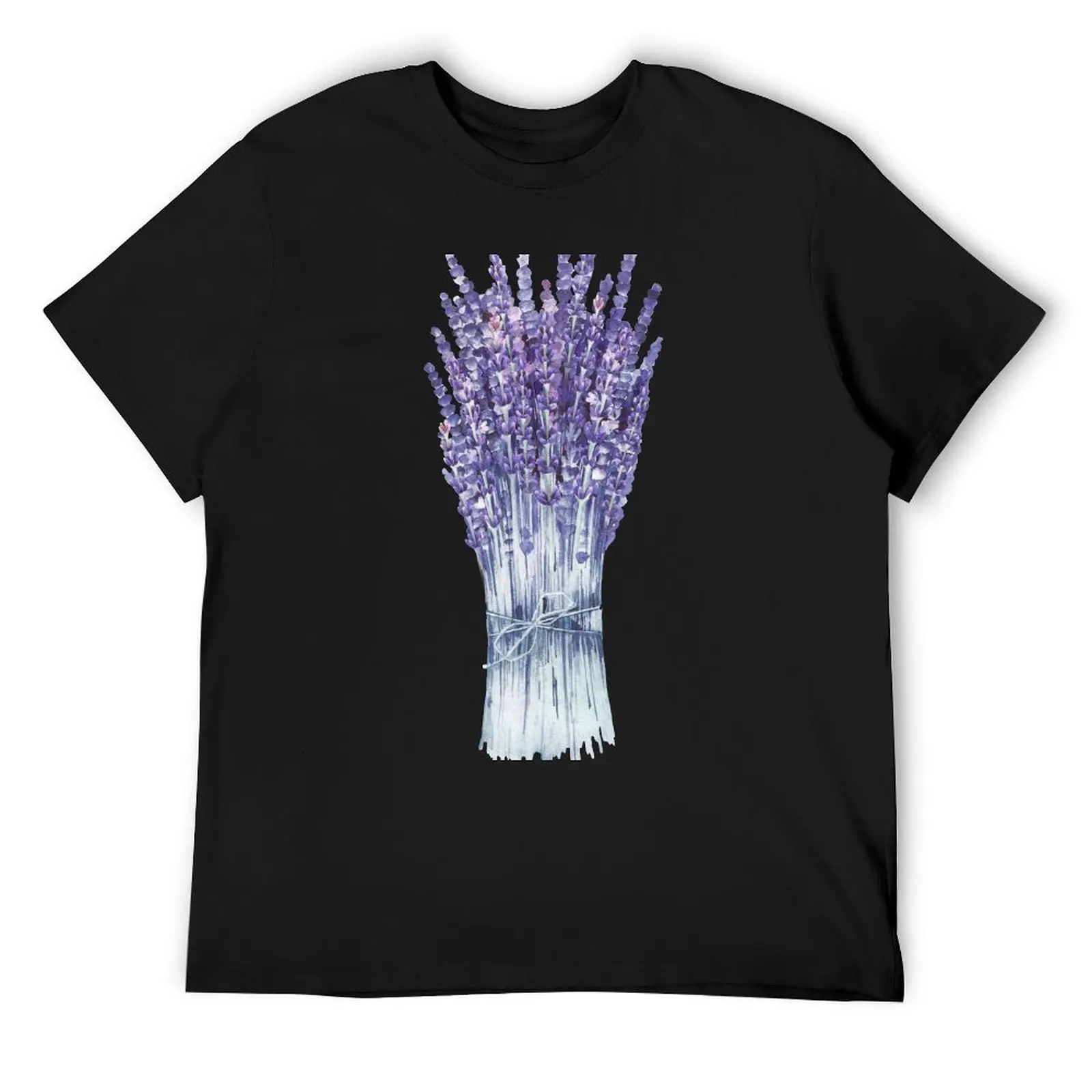 

Watercolor lavender bouquet T-Shirt boys whites sweat mens tall t shirts