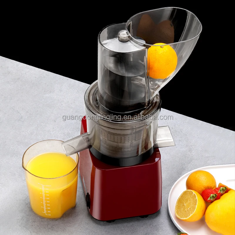 

300W Desktop Household Screw Type Cold Press Fresh Fruits Slow Juicer Machine Juice Extractor Squeezer for Juice Bar