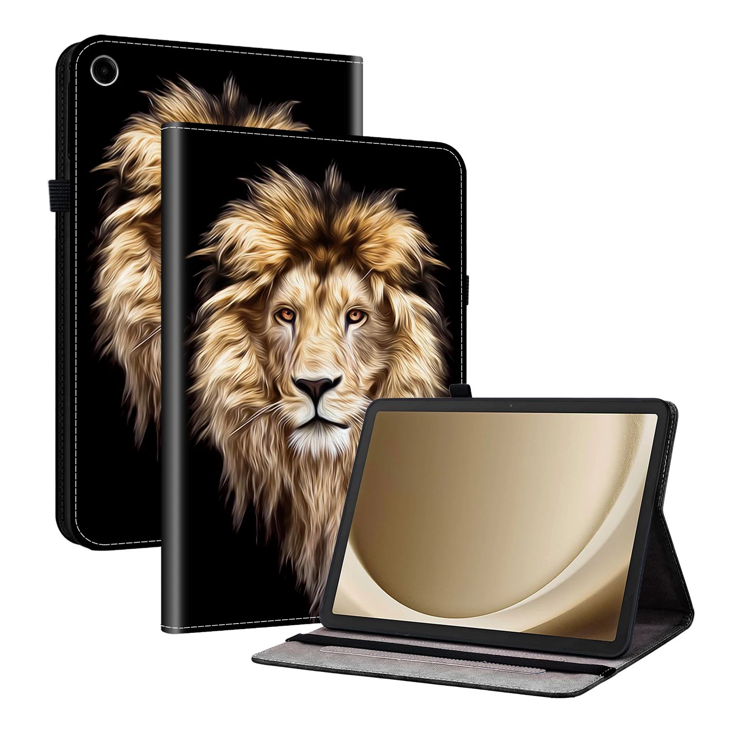 Leren hoesje voor Samsung Galaxy Tab A11 A9 + 8.7 Plus S5e T720 Tablet Case Tab A 10.1 T510 A8 X200 S4 10.5 S6 A7 Lite 10.4 Shell