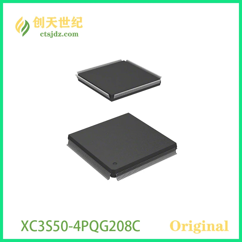 XC3S50-4PQG208C  New&Original   Spartan®-3 Field Programmable Gate Array (FPGA) IC 124 73728 1728