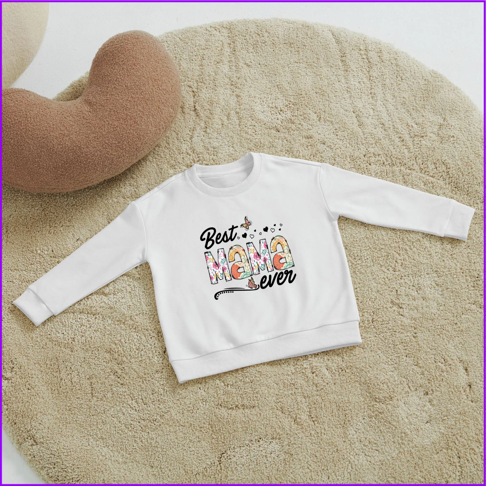 Best Mama Ever Sublimation Mother'S Day Gift Sja296 Kids Boys Girls Hoodies Sweatshirts Letter Fashion Manga Back To School Cami