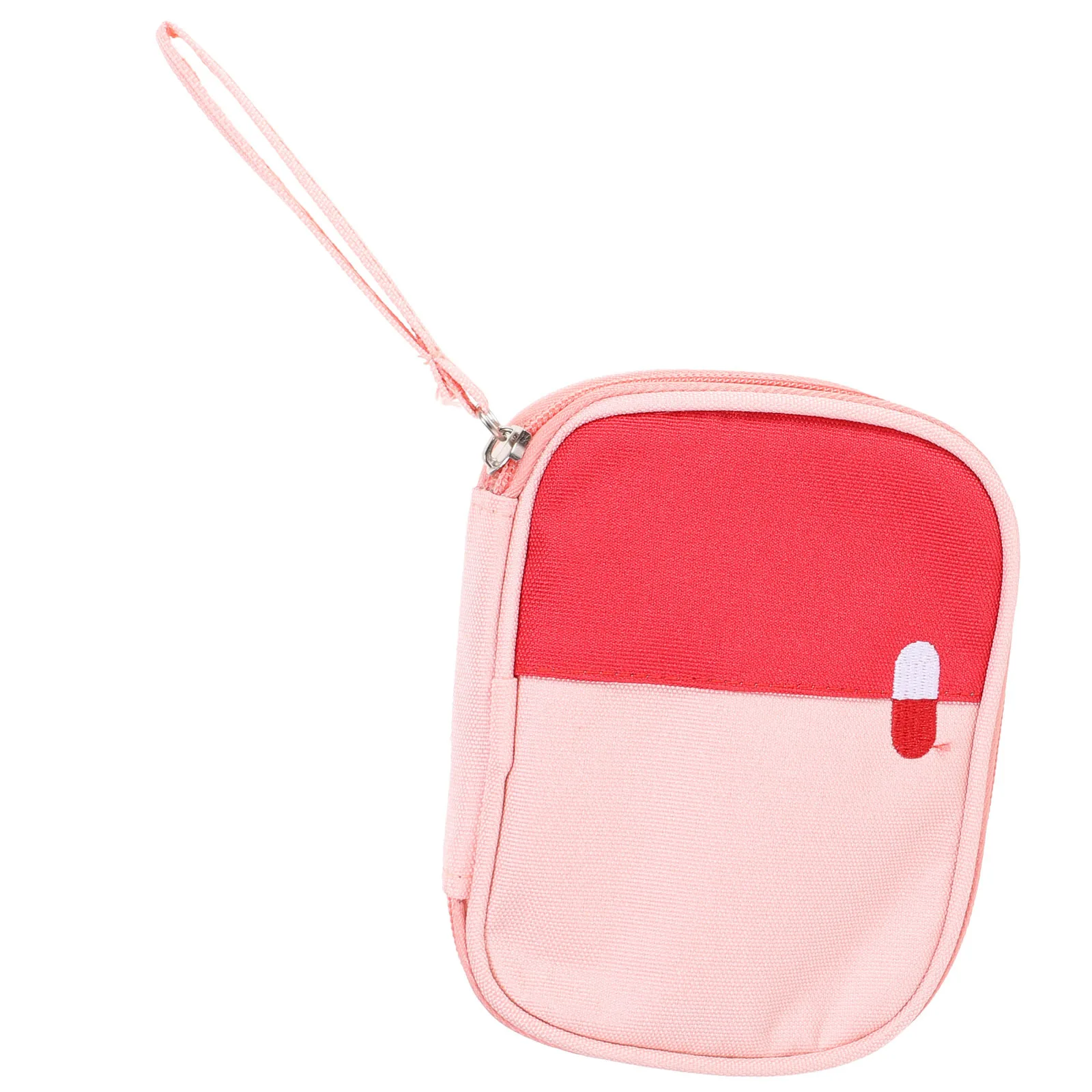 حقيبة صغيرة محمولة للإسعافات الأولية للسفر منظم أدوية المشي لمسافات طويلة والتخييم في حالات الطوارئ حقيبة طبية حقيبة تخزين الأدوية