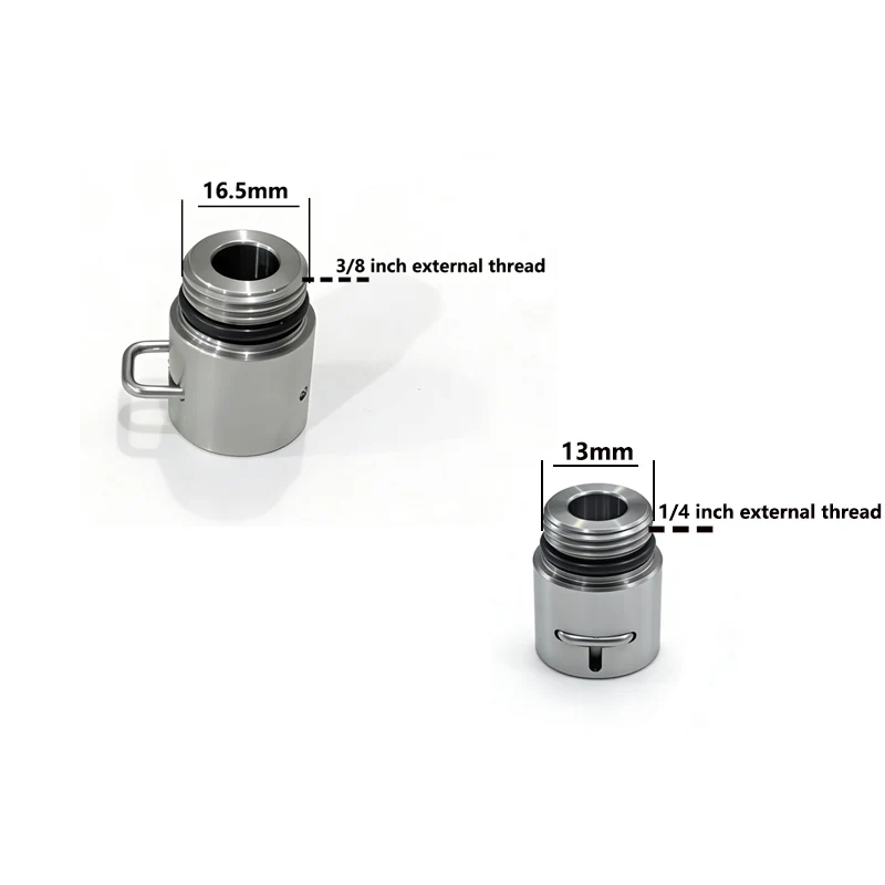 1/4inch and 3/8inch Pressure Washer Adapter External Thread for Karcher K Series/Lavor/Bosch Hose