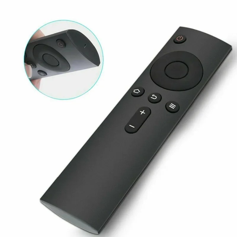 Remote Control pintar TV pengganti Remote Control untuk Xiaomi Mi Intelligent TV untuk Xiaomi Set-top Box 3/2/1 Display hitam