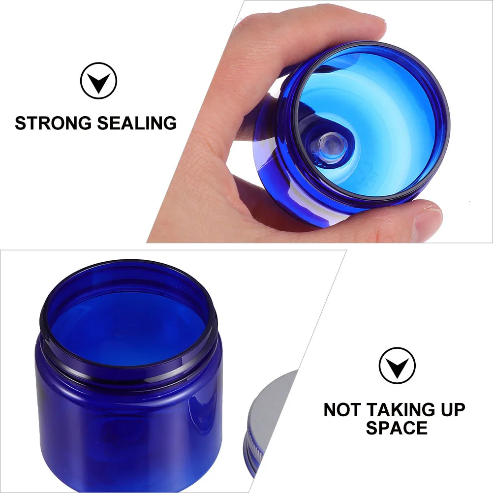 

10Pcs Cream Containers 50g Empty Storage Jars Portable Travel Makeup Case Durable Plastic Cream Pots Creams Pots