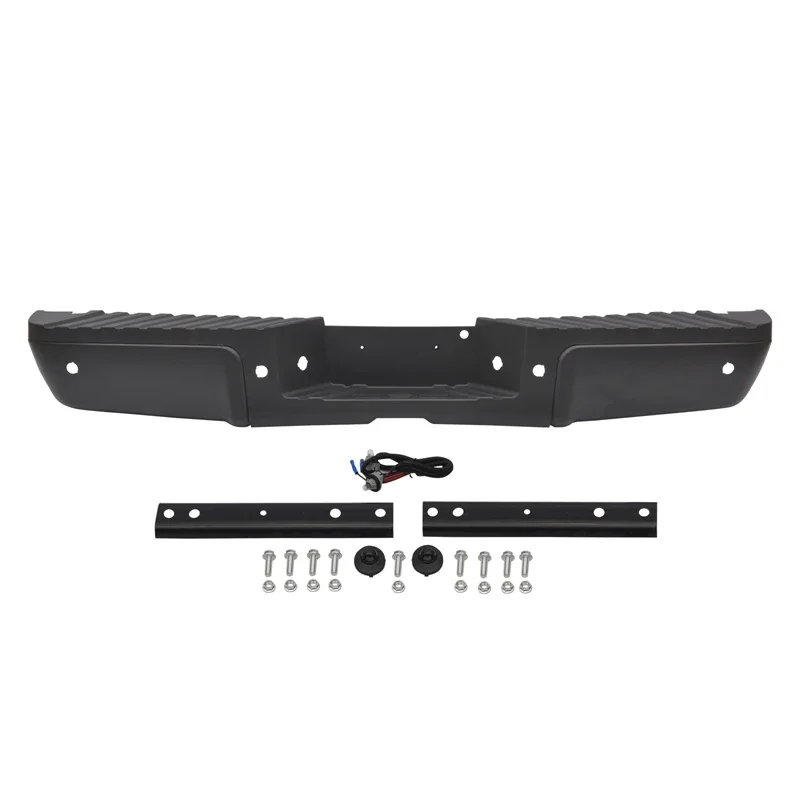 

Черный задний бампер с отверстиями датчика для Ford F250 Super Duty 2008-2016 FO 1103175
