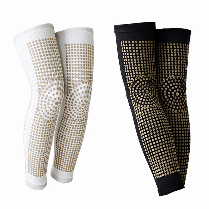 

2 Pack Wormwood Foam Magnetic Therapy Self-heating Knee Pain Relief Injury Recovery Belt Breathable Heat Keeping Warm