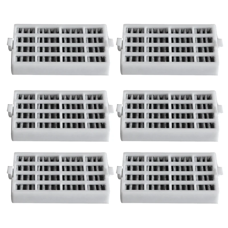 

ABKL-6Pcs Воздушный фильтр для Whirlpool W10311524 Детали воздушного фильтра свежего потока холодильника