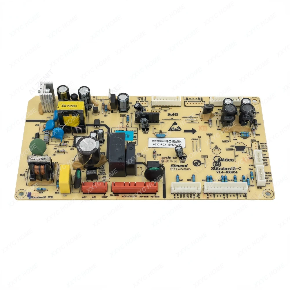 Used Control Board For Midea Refrigerator BCD-482WTM-C 17131000000885 Circuit PCB BCD-482WTM Fridge Motherboard Freezer Parts