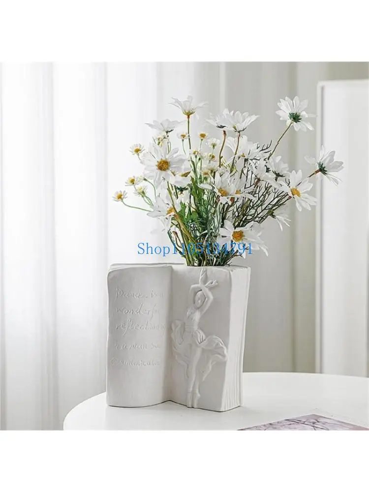 98km Silicone Vase Moulds Planter Molds Face Book Crafting Molds for Vase