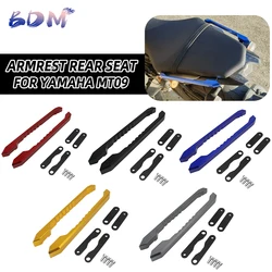 Motorcycle Accessories Armrest Rear Passenger Seat Grab Bars Pillion Rail Handle For YAMAHA MT09 MT-09 FZ09 FZ 09 2013-2019 2018