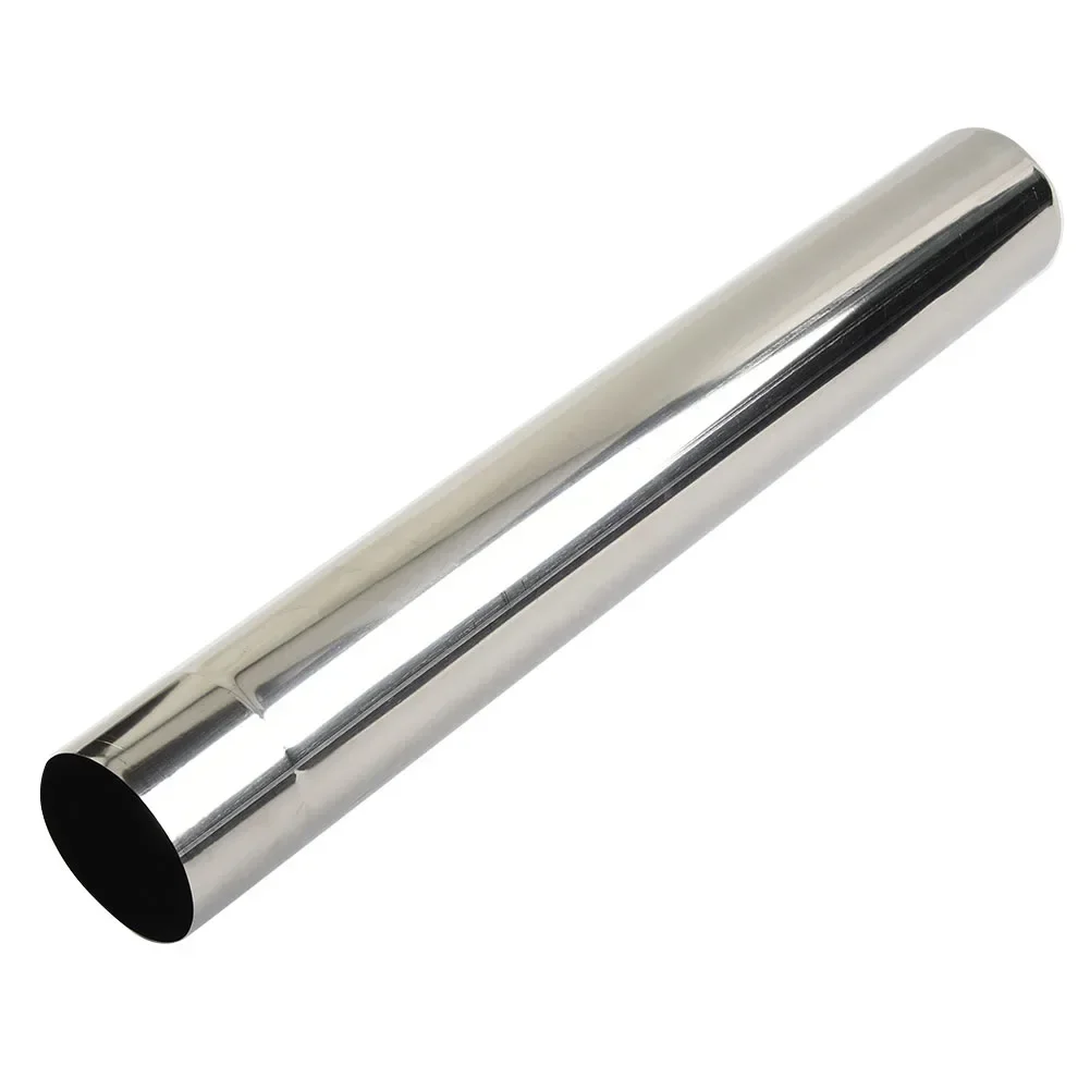 Tube Part Tube Furnace Pipe Connector Practical Silencer Tube Stainless Steel Straight 1pcs 7cm*50cm Chimney Flue