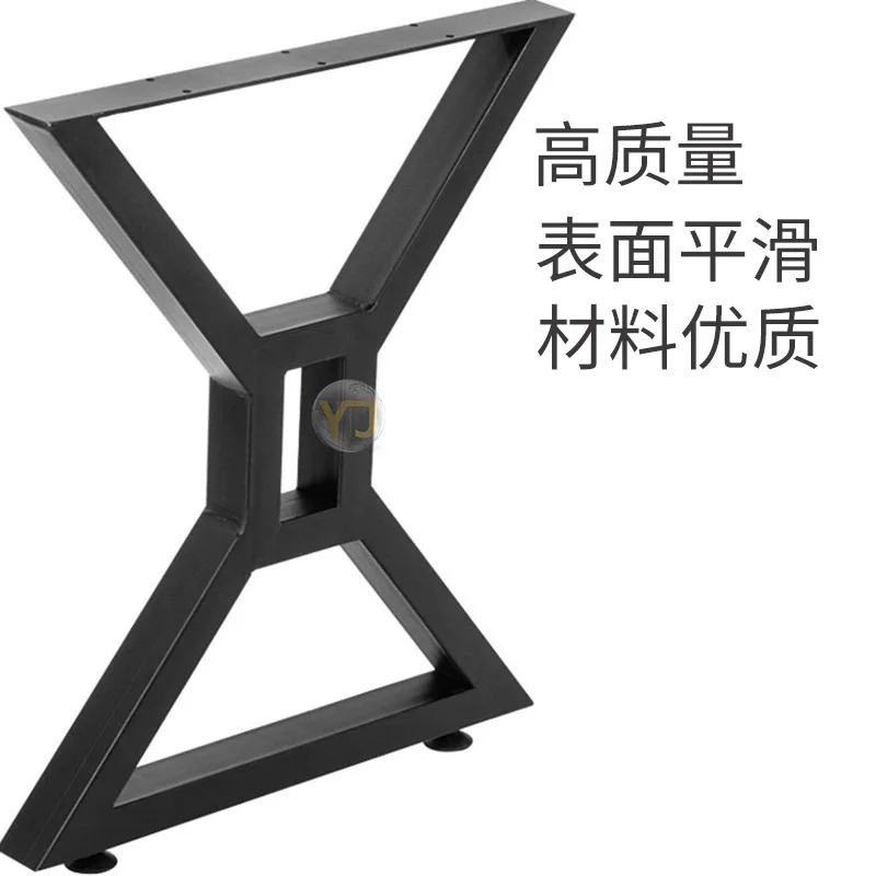 

2 шт. ножки стола металлические простые DIY ножки стола кронштейн мебельная фурнитура аксессуары для домашнего офиса детали стола