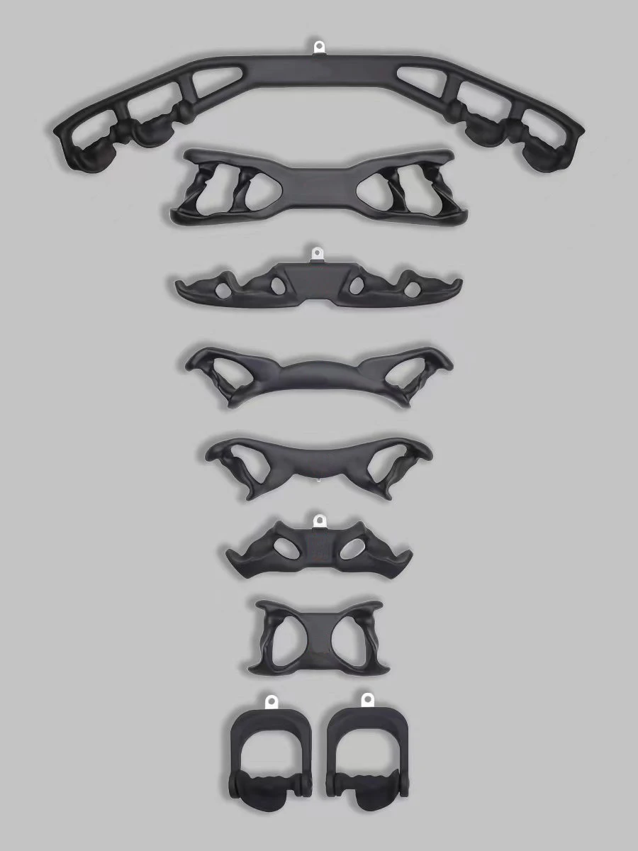 อุปกรณ์เสริมฟิตเนสเชิงพาณิชย์จากโรงงานผลิตอุปกรณ์กีฬา ด้ามจับอเนกประสงค์ปรับได้