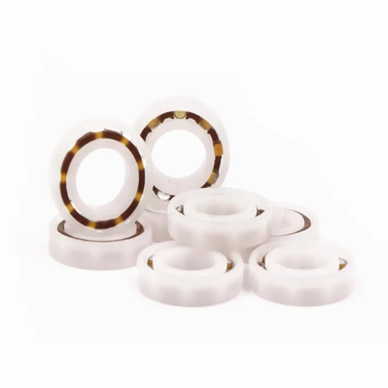 5-1PCS POM 6800 6801 6802 6803 6804  6805 6806 6807 6808  6809 6810 6900 6901 6902 Glass Balls Nylon Cage Plastic Ball Bearings